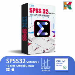 IBM SPSS Statistics 29/30/31/32 | Genuine License | 12-Year Activation | Win & Mac