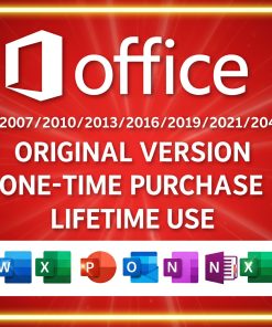 Genuine Retail_Microsoft Office 2024 Pro Plus Unlimited Installation for Windows PC