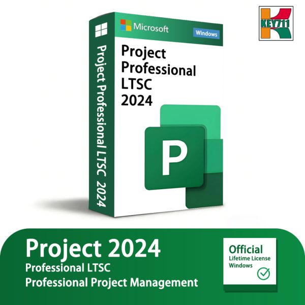 Project Professional 2024 – Key711 – Software Licenses: Windows, Office ...
