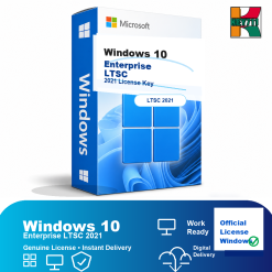 Windows 10 Enterprise LTSC 2021 Key – 1PC | Genuine & Lifetime License