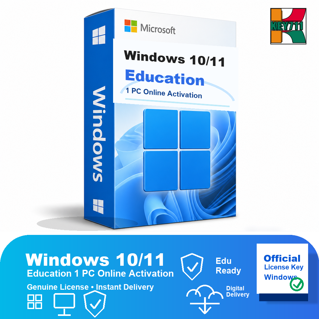 Win 10/11 Education - 1 PC | Online Activation