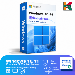 Win 10/11 Education - 20PC [MAK Volume License]