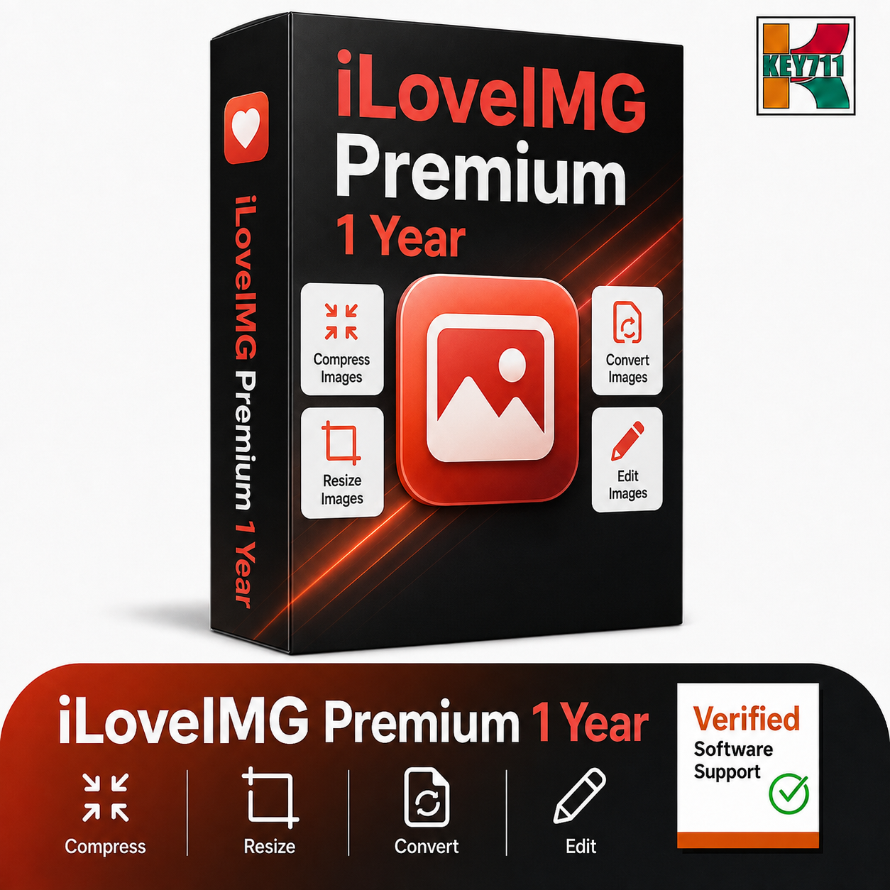 ILOVEIMG PRO | Edit images in bulk | Compress image | Remove Background | 1 Year Premium Account